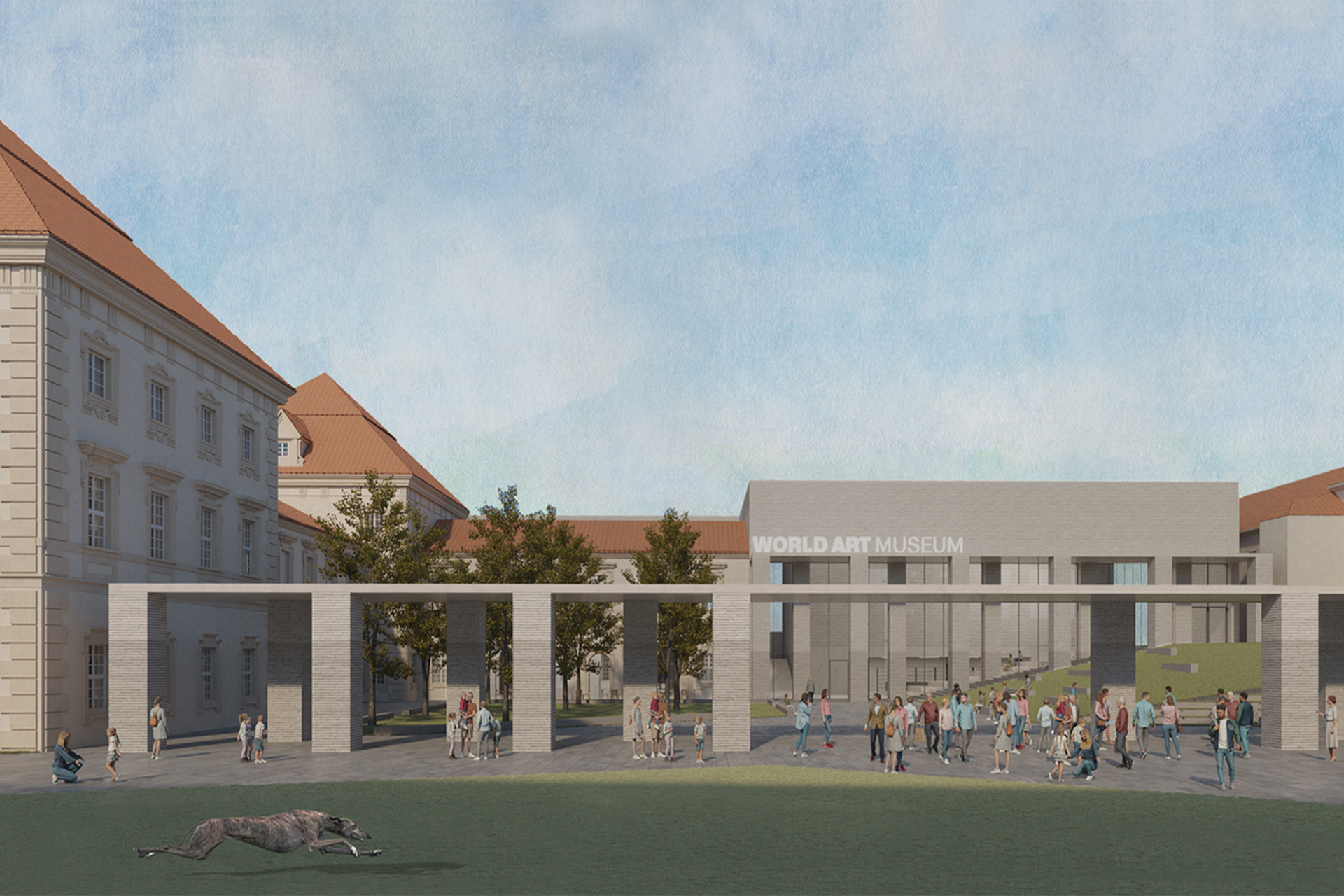 Litván Nemzeti Művészeti Múzeum, Radvila-palota bővítése
