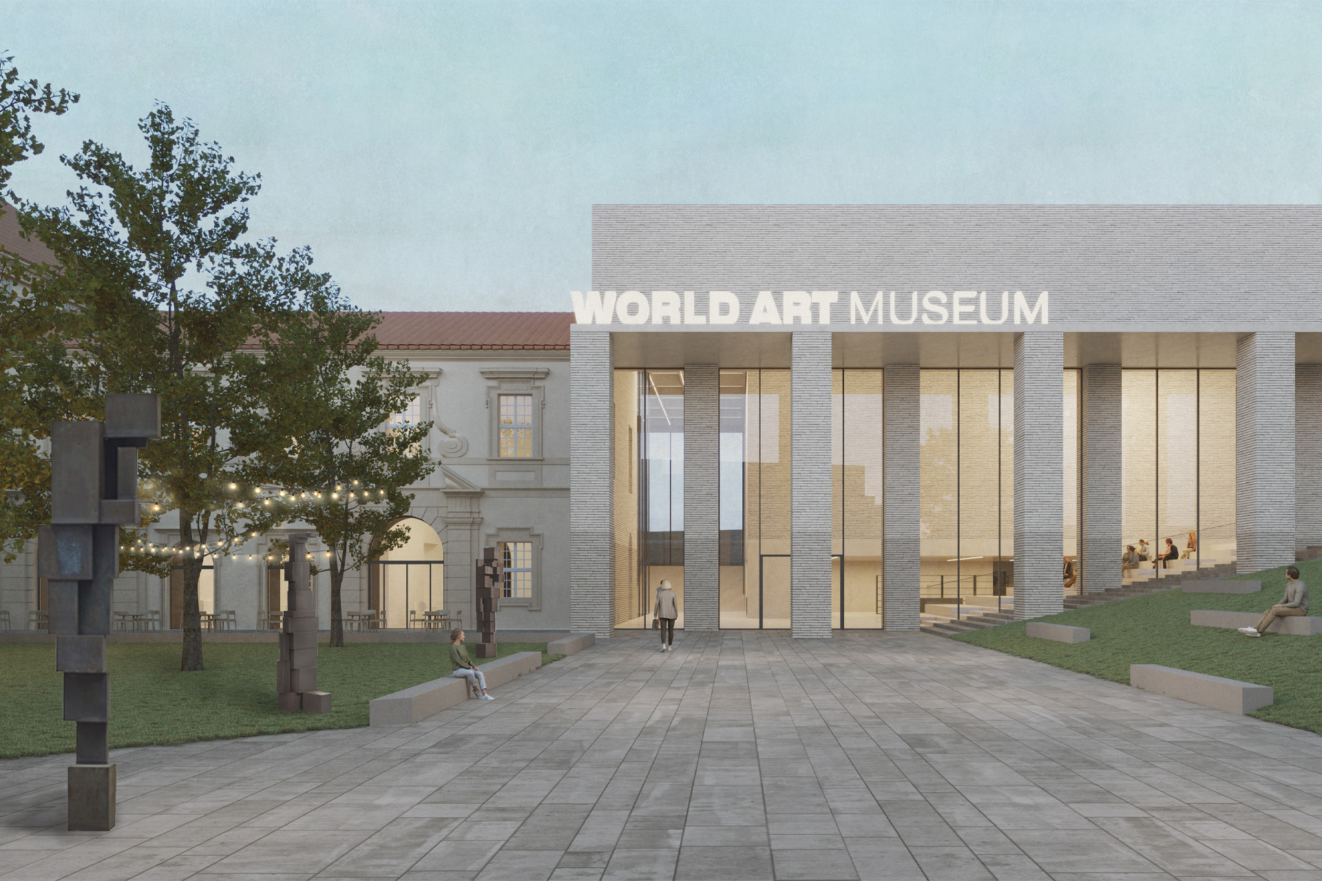 Litván Nemzeti Művészeti Múzeum, Radvila-palota bővítése