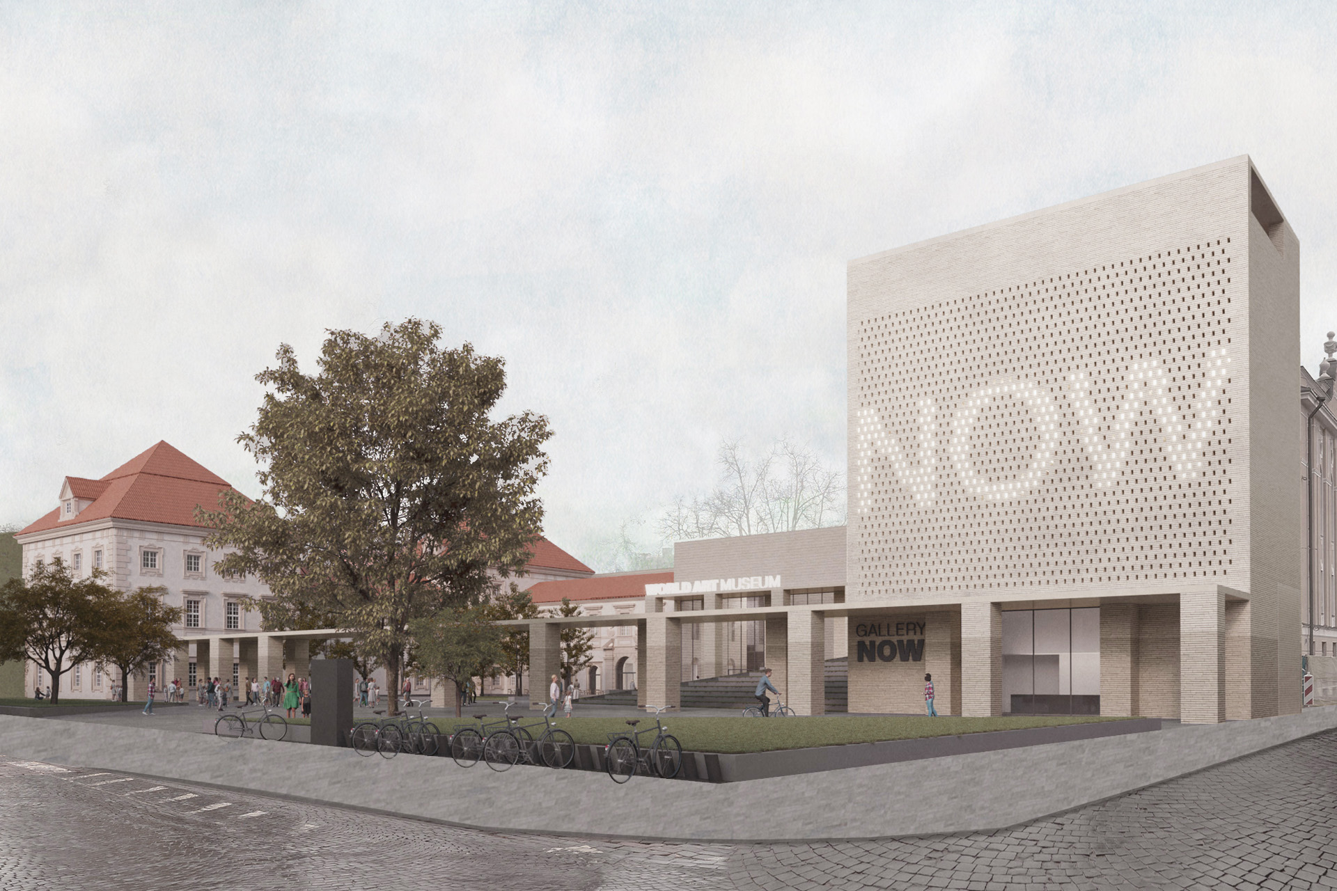 Litván Nemzeti Művészeti Múzeum, Radvila-palota bővítése